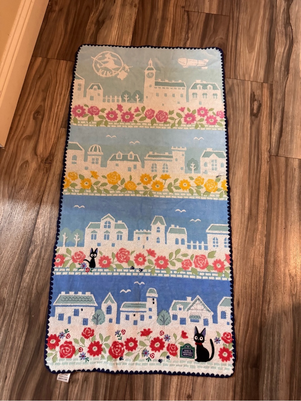 Kiki’s Delivery Service Decorative Towel - Direct from Japan. Never used.
